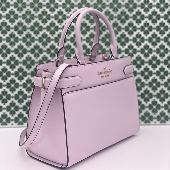 💜 New Kate Spade Staci Medium Satchel Lavender - Picture 11 of 11